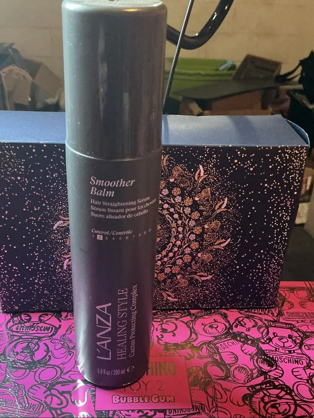 L'ANZA Healing Style Smoother Balm - Purple Bottle